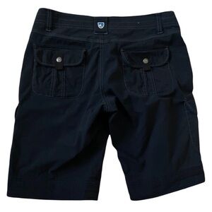Kuhl Women's Black Cargo Outdoor Hiking Shorts Sz-14.  AA17